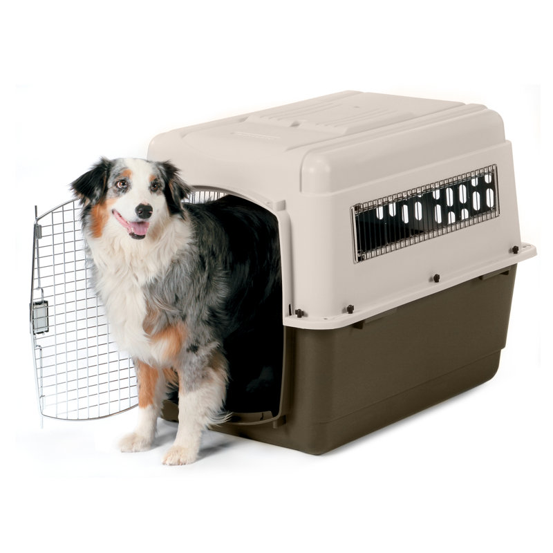 Petmate Large Vari Ultra Fashion Dog Kennel® in Bleached Linen and
